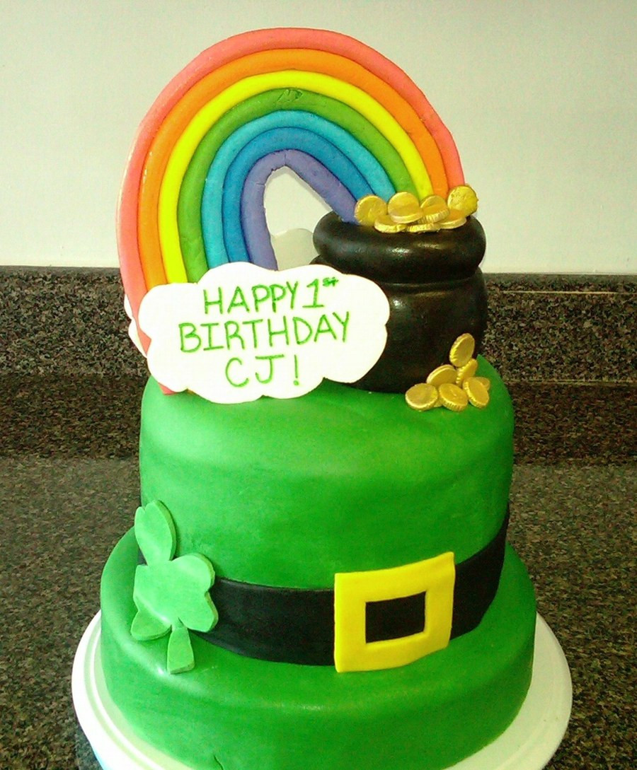 Happy Birthday Patrick Cake
 St Paddy s Day Birthday Cake CakeCentral