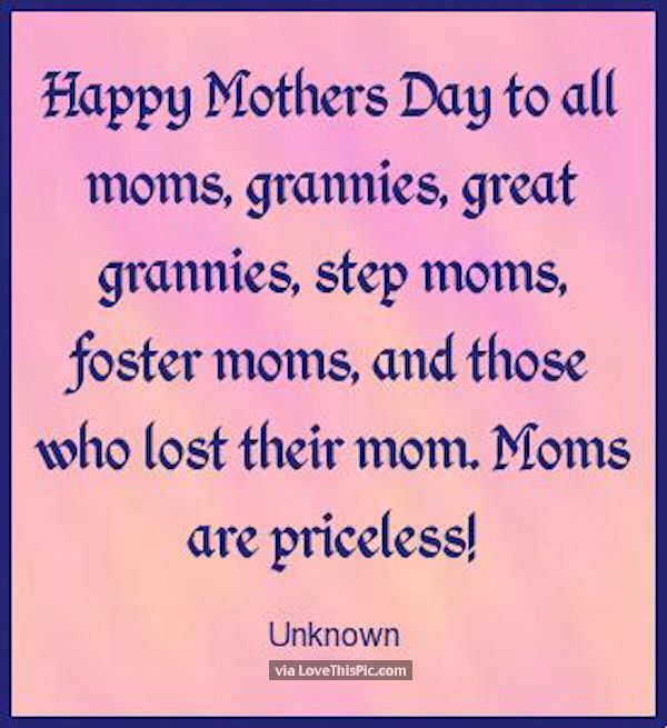 Happy Mother'S Day Quotes To All Mothers
 Happy Mother s Day To All The Moms s and