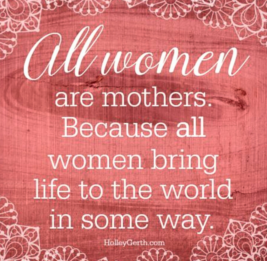 Happy Mother'S Day Quotes To All Mothers
 Happy Mother’s Day to ALL Women – Be ing Who I Already Am