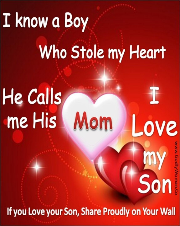 Happy Valentines Day To My Son Quotes
 I love my son My Son My Heart