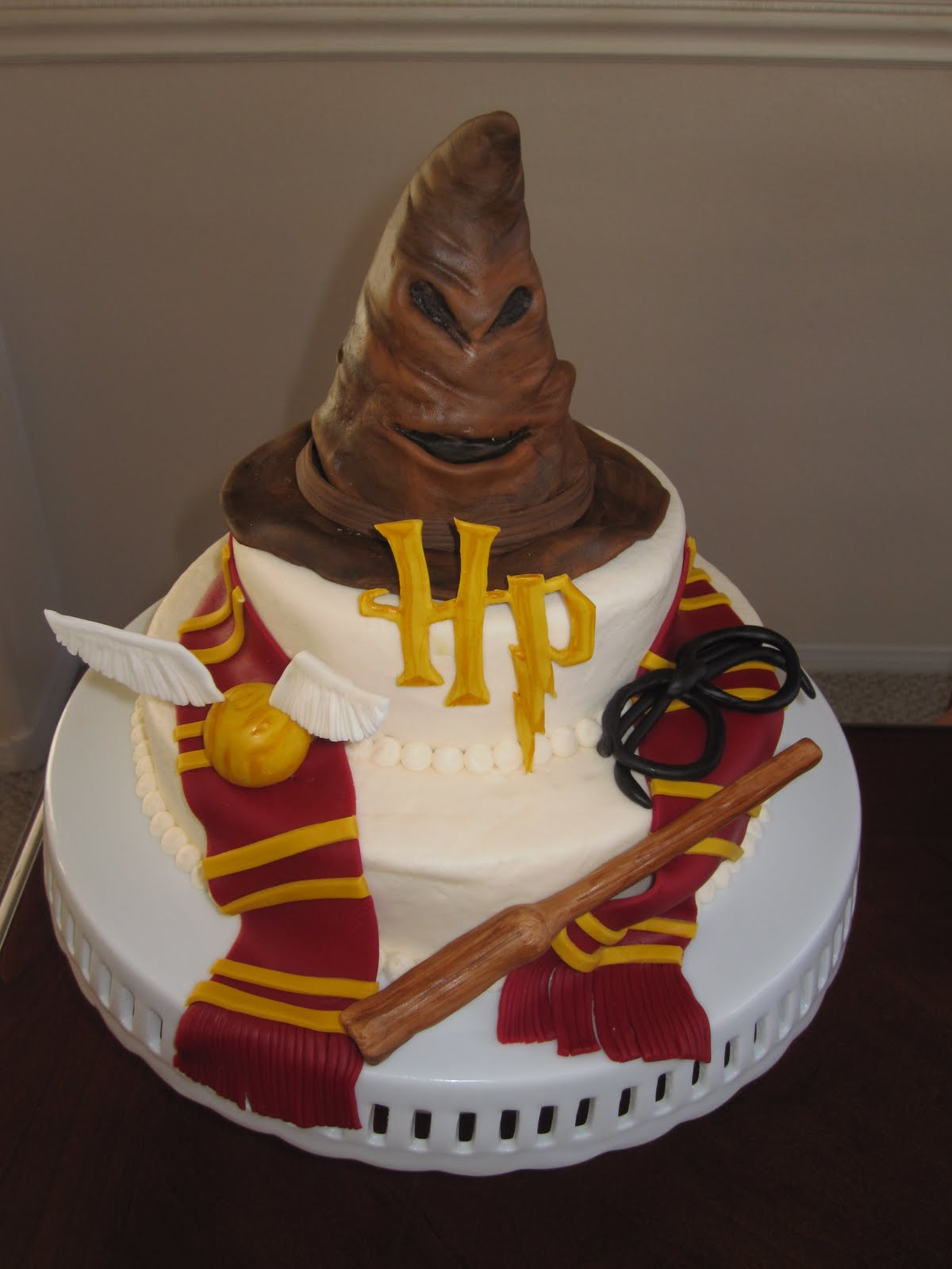 Harry Potter Birthday Cake Recipe
 Ms Cakes Harry Potter Cake