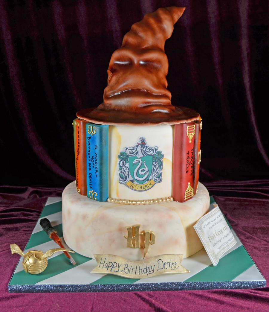Harry Potter Birthday Cake Recipe
 Harry Potter Themed Cake For 40Th Birthday CakeCentral