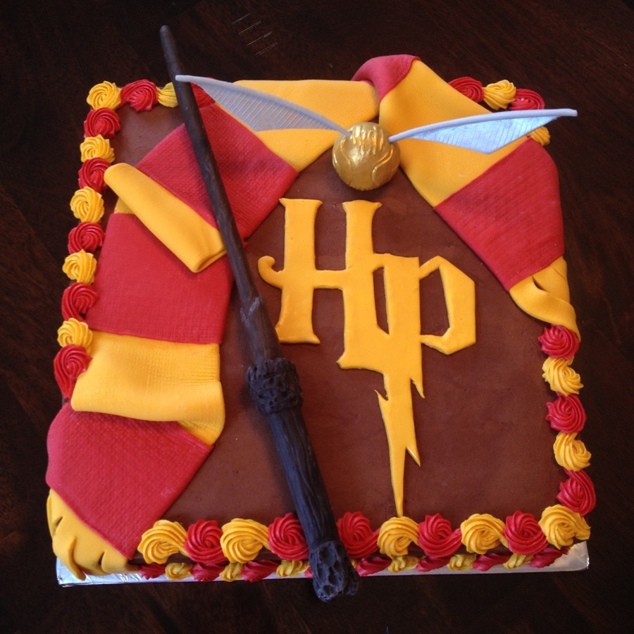 Harry Potter Birthday Cake Recipe
 Harry Potter Cake CakeCentral