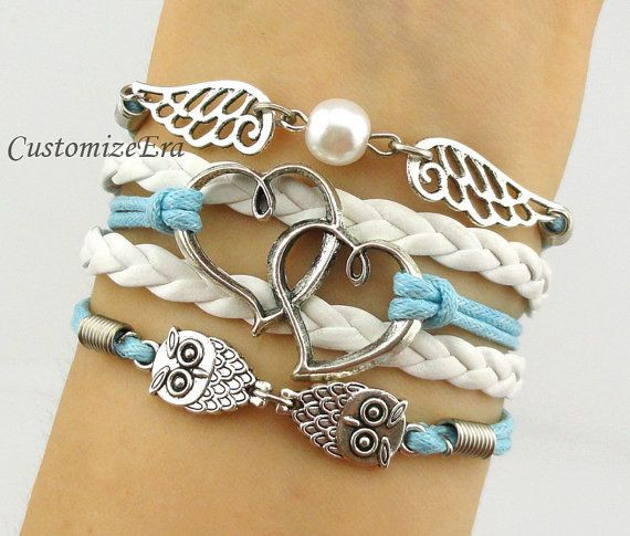 Harry Potter Gift Ideas For Girlfriend
 harry potter bracelet owl bracelet wing bracelet heart to
