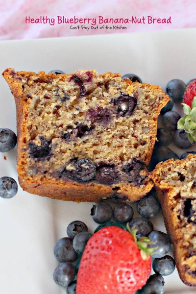 Healthy Banana Nut Bread
 Healthy Blueberry Banana Nut Bread Can t Stay Out of the