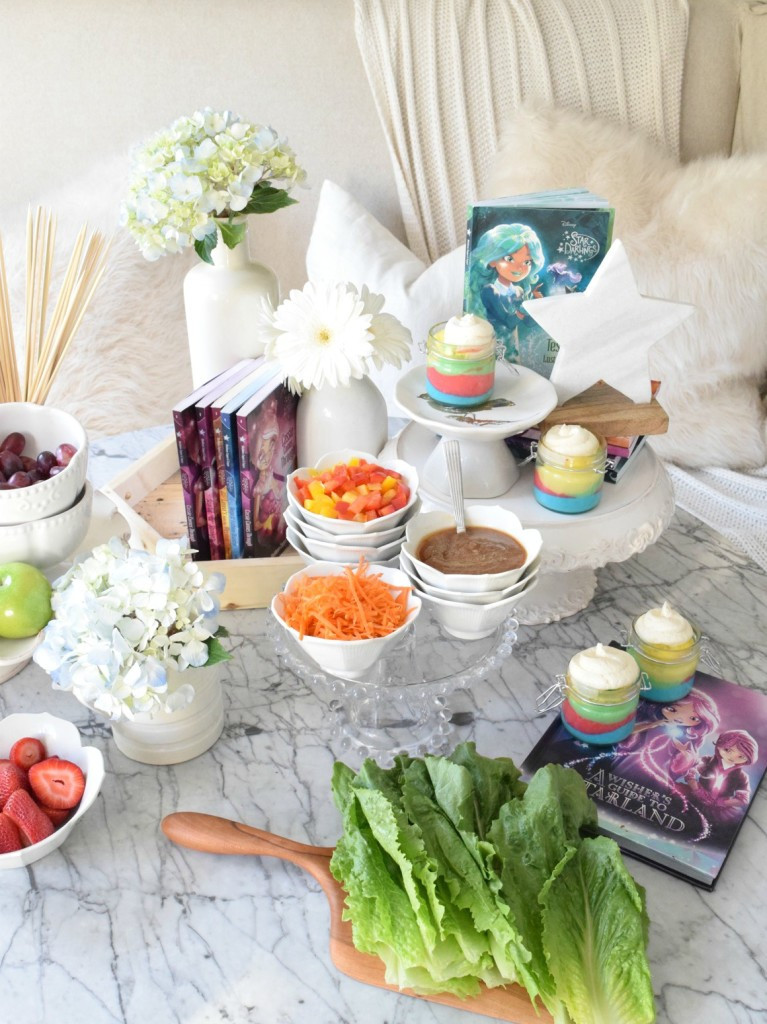 Healthy Dinner Party Ideas
 Healthy Book Club Party with Lettuce Wraps and Cupcakes