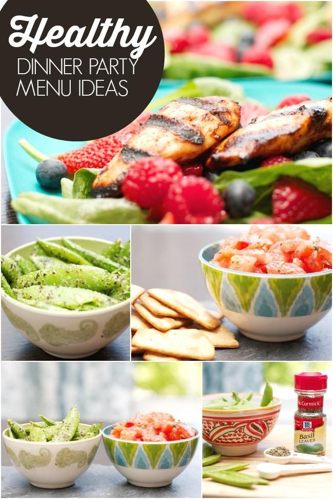 Healthy Dinner Party Ideas
 Healthy Dinner Party Menu Ideas with McCormick FlavorPrint