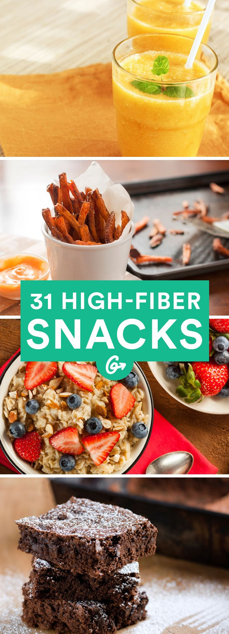 Healthy Fiber Snacks
 31 High Fiber Snacks You Need to Add to Your Diet