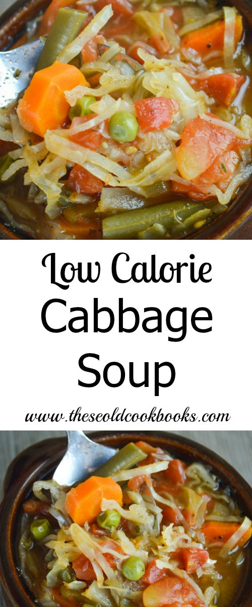 Healthy Low Calorie Soups
 Healthy Low Calorie Cabbage Soup with Ve ables