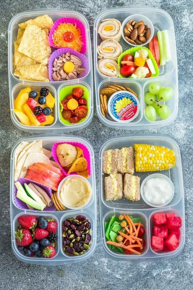 Healthy Lunch Snacks
 8 Healthy & Delicious Lunches for Back To School Nut free