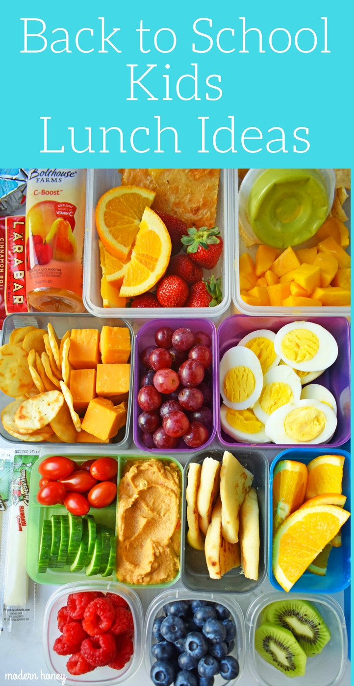 Healthy Lunch Snacks
 Back to School Kids Lunch Ideas
