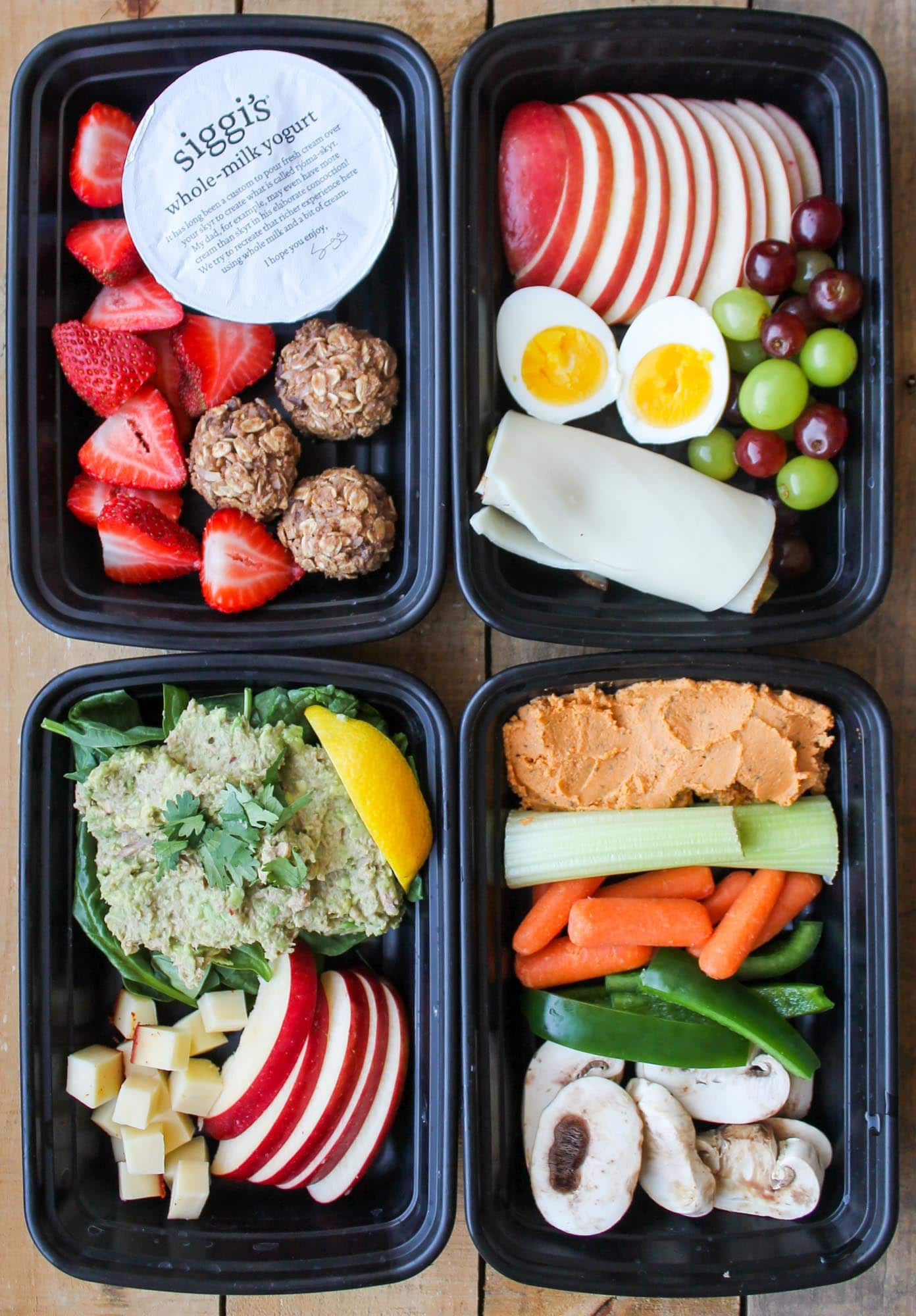 Healthy Lunch Snacks
 4 Healthy Snack Box Ideas Smile Sandwich