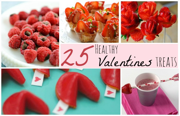 Healthy Valentine Snacks
 25 Healthy Valentine Treats