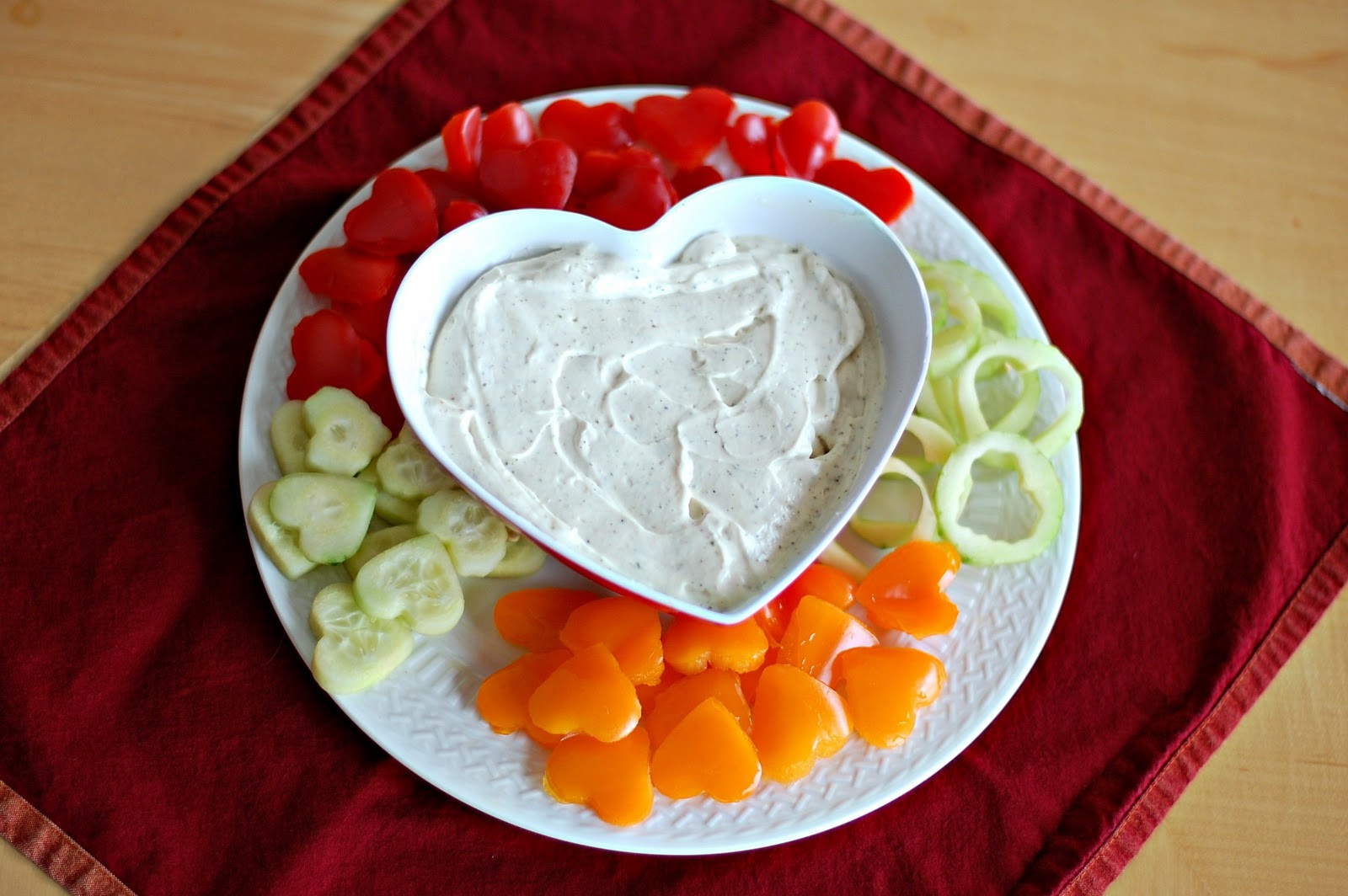 Healthy Valentines Snacks
 Art From My Table Healthy Valentine Snack