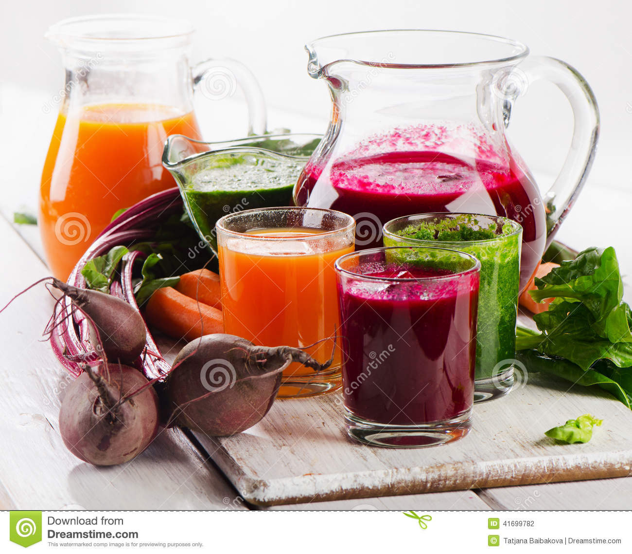 Healthy Vegetable Smoothies
 Healthy Ve able Smoothie And Juice Stock Image