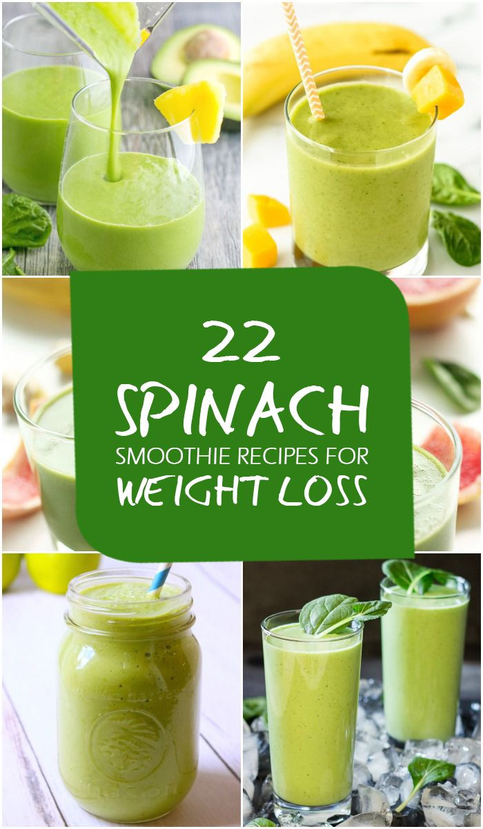 Healthy Vegetable Smoothies
 22 Best Spinach Smoothie Recipes for Weight Loss
