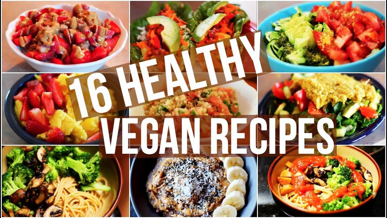 Healthy Vegetarian Dinner Ideas
 My 16 Favourite Healthy Vegan Recipes