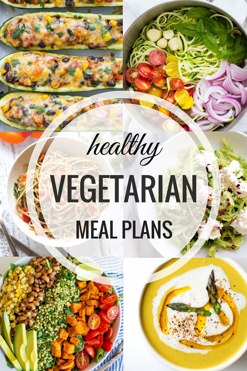 Healthy Vegetarian Dinner Ideas
 Healthy Ve arian Meal Plan 09 18 2016 The Roasted Root