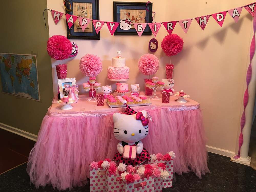 Hello Kitty Birthday Party Supplies
 Hello Kitty Birthday Party Ideas 2 of 19