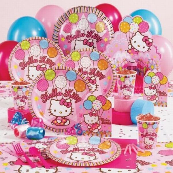 Hello Kitty Birthday Party Supplies
 10 Unique First Birthday Party Themes for Baby Girl 1st