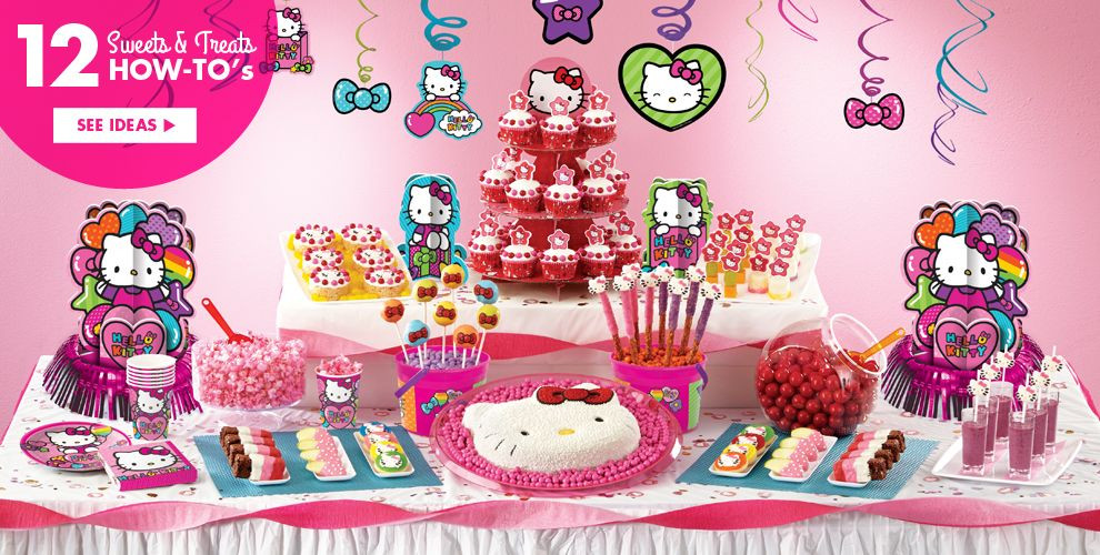 Hello Kitty Birthday Party Supplies
 Hello Kitty Party Supplies Hello Kitty Birthday Ideas