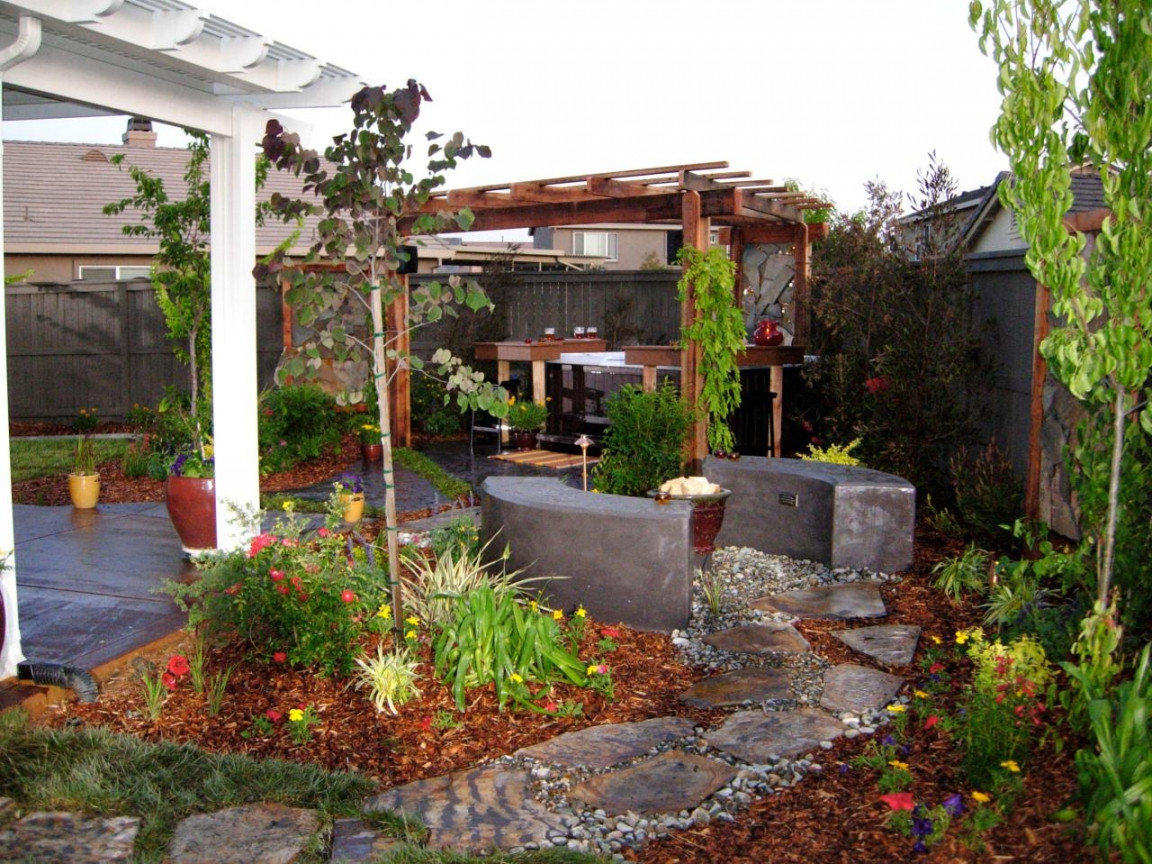 Hgtv Backyard Makeover
 Before and after small backyard makeovers beautiful