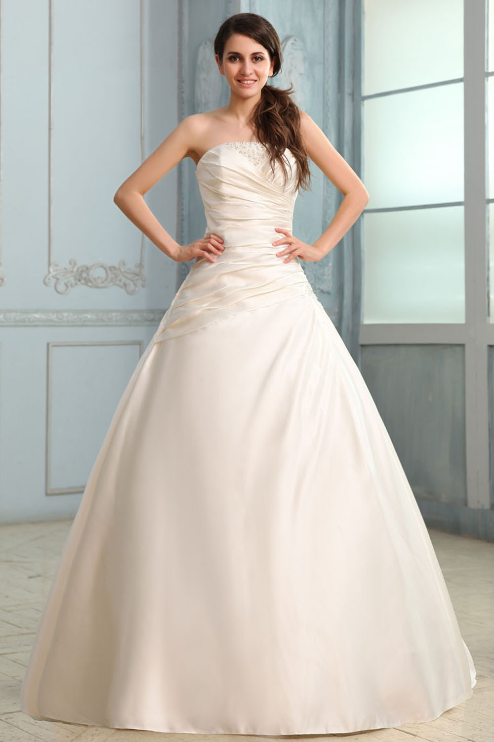 High End Wedding Dresses
 2015 Mermaid Wedding Dresses High End Custom Satin Wedding