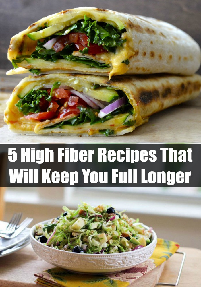 High Fiber Breakfast Recipes
 5 High Fiber Recipes That Will Keep You Full Longer