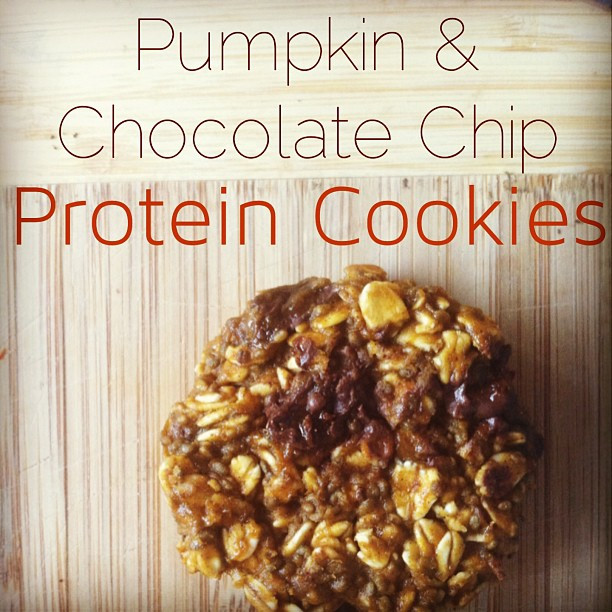 High Fiber Cookie Recipes
 Protein Pumpkin Cookies high protein high fiber cookie