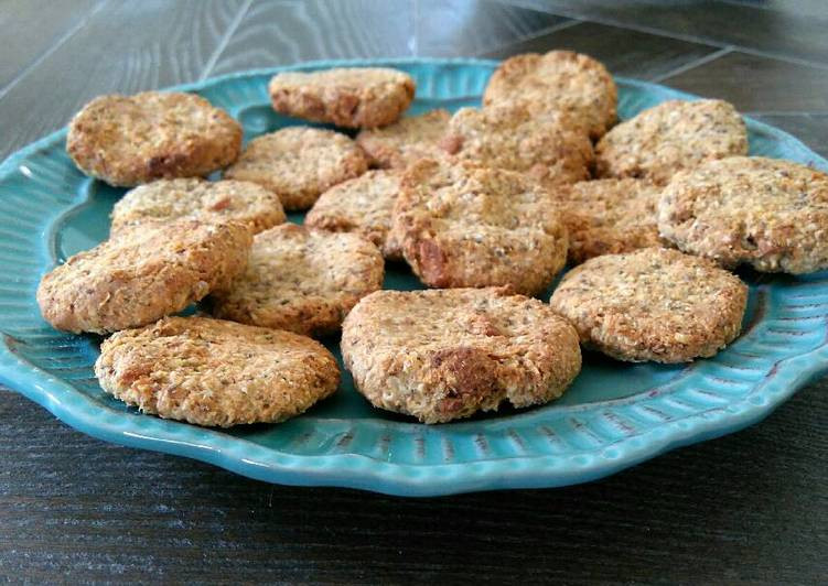 High Fiber Cookie Recipes
 High fiber oats and yogurt cookies Recipe by javiro