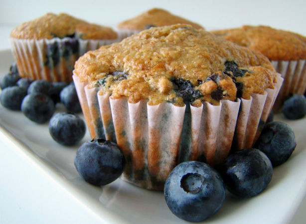 High Fiber Muffin Recipes
 Low Fat High Fiber Blueberry Bran Muffins Recipe Food