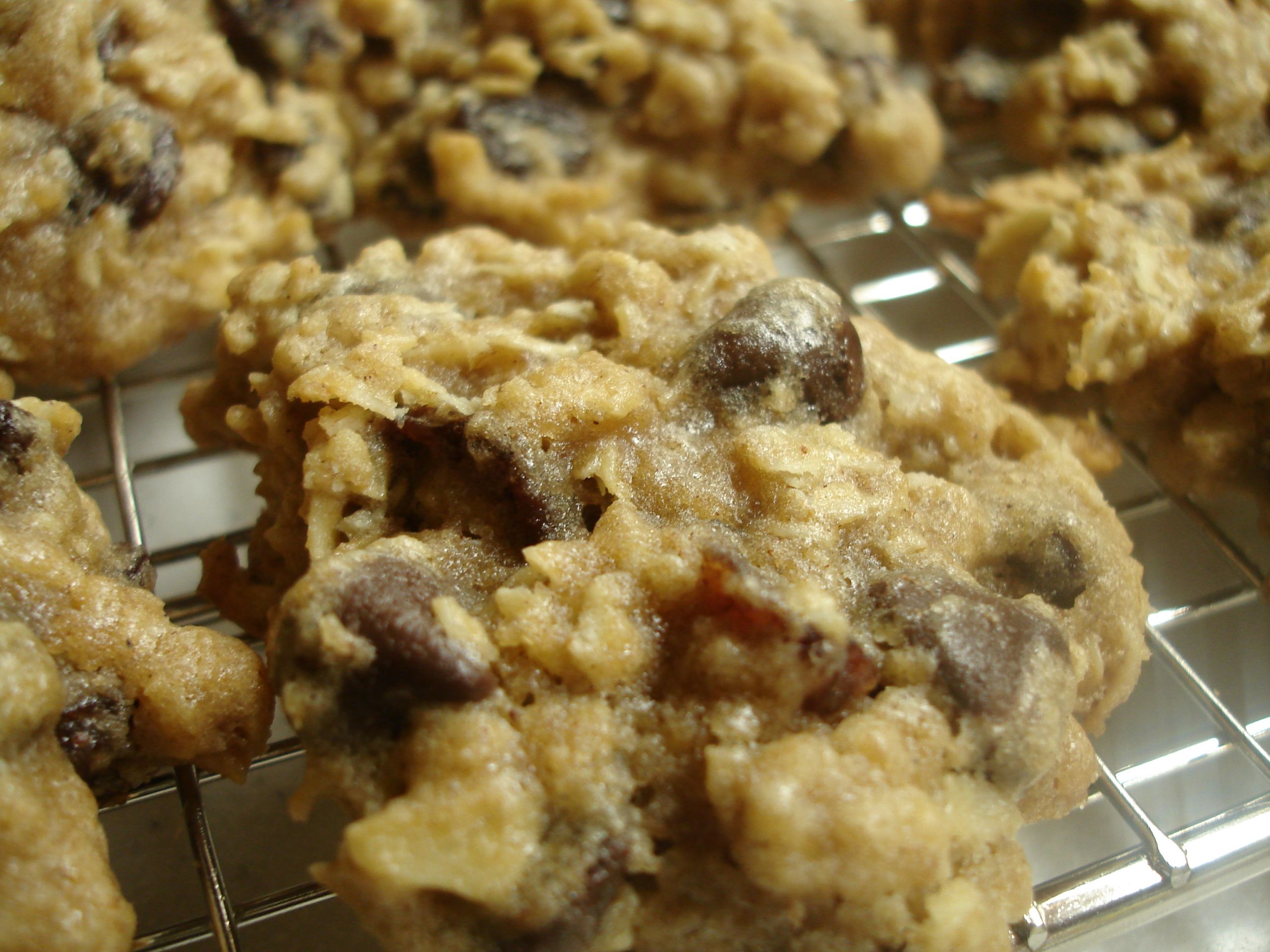 High Fiber Oatmeal Cookies
 File High Fiber Oatmeal Raisin Chocolate Chip Cookies on a