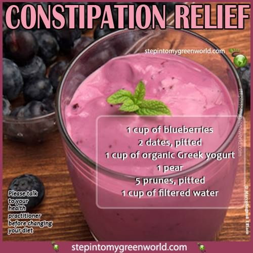 High Fiber Smoothies For Constipation
 Constipation Relief Smoothy 1 ripe pear 1 2 cup watermelon