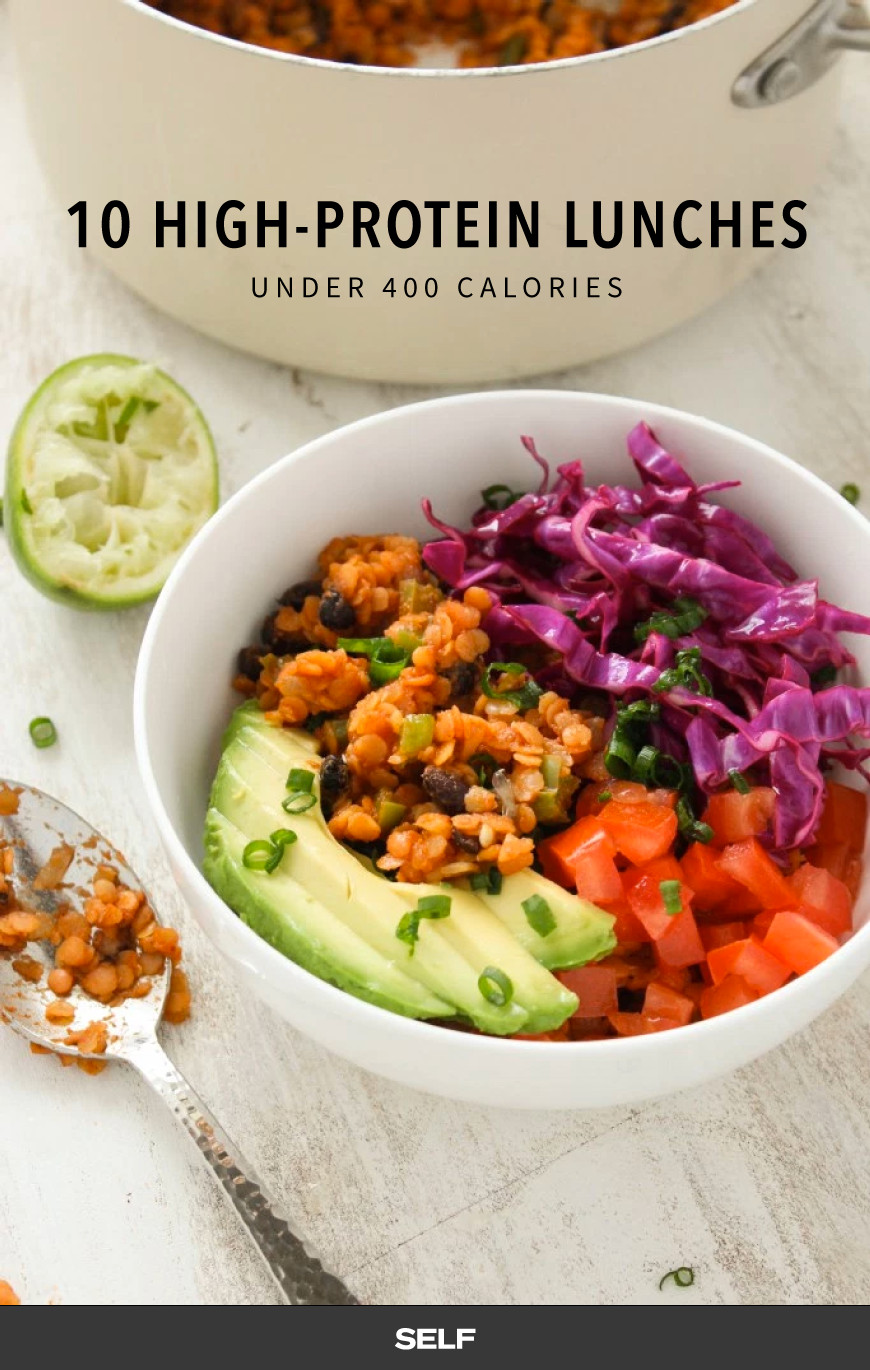 High Protein Low Calorie Vegetarian
 10 High Protein Lunches Under 400 Calories