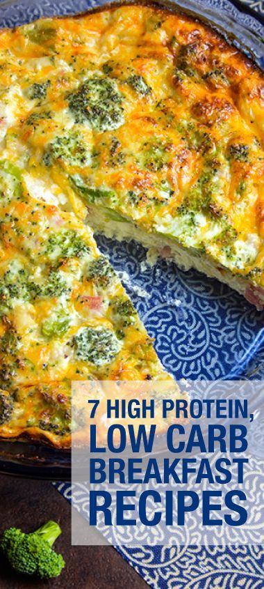High Protein Low Fat Recipes
 7 High Protein Low Carb Breakfast Recipes