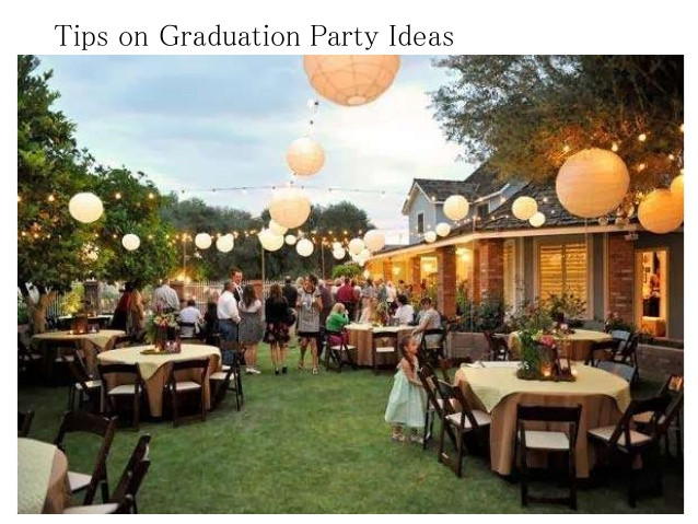 High School Graduation Backyard Party Ideas
 Tips on graduation party ideas