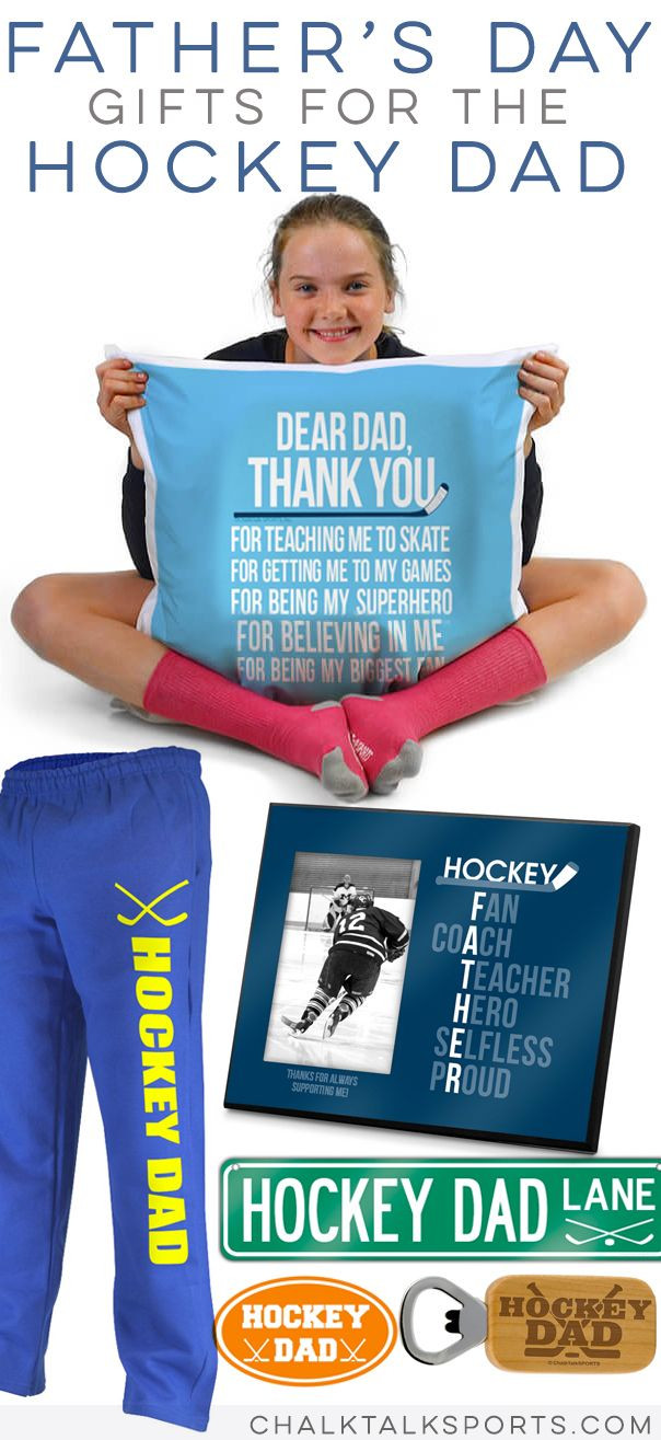 Hockey Gift Ideas For Boyfriend
 Unique Hockey Father s Day t ideas for the hockey dad