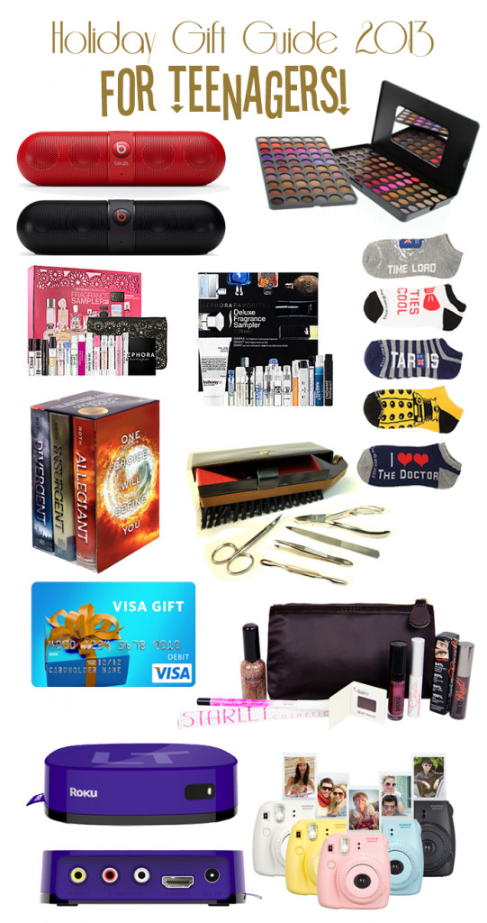 Holiday Gift Ideas For Teens
 Holiday Gift Guide for Teenagers Christmas Ideas