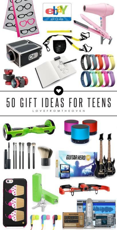 Holiday Gift Ideas For Teens
 50 Gift Ideas For Teens Best of Pinterest