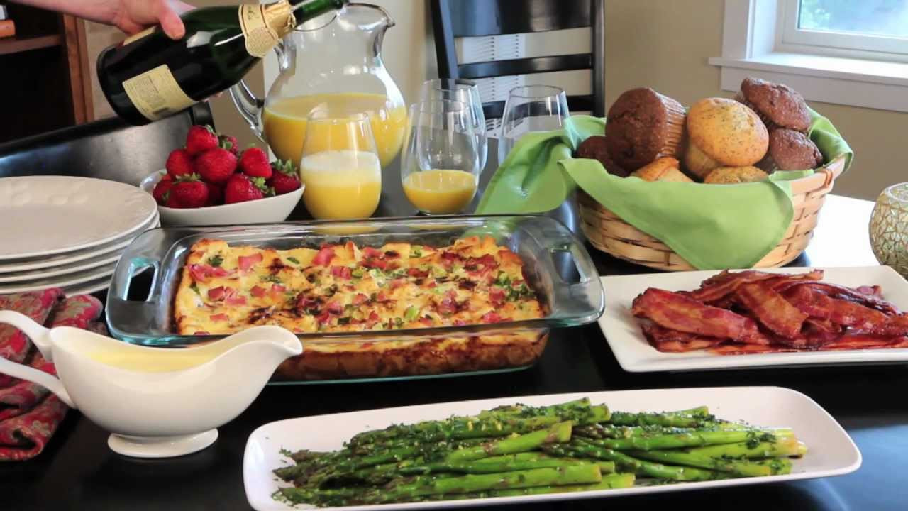 Holiday Party Menu Ideas
 Holiday Brunch Easy and Elegant Christmas Breakfast