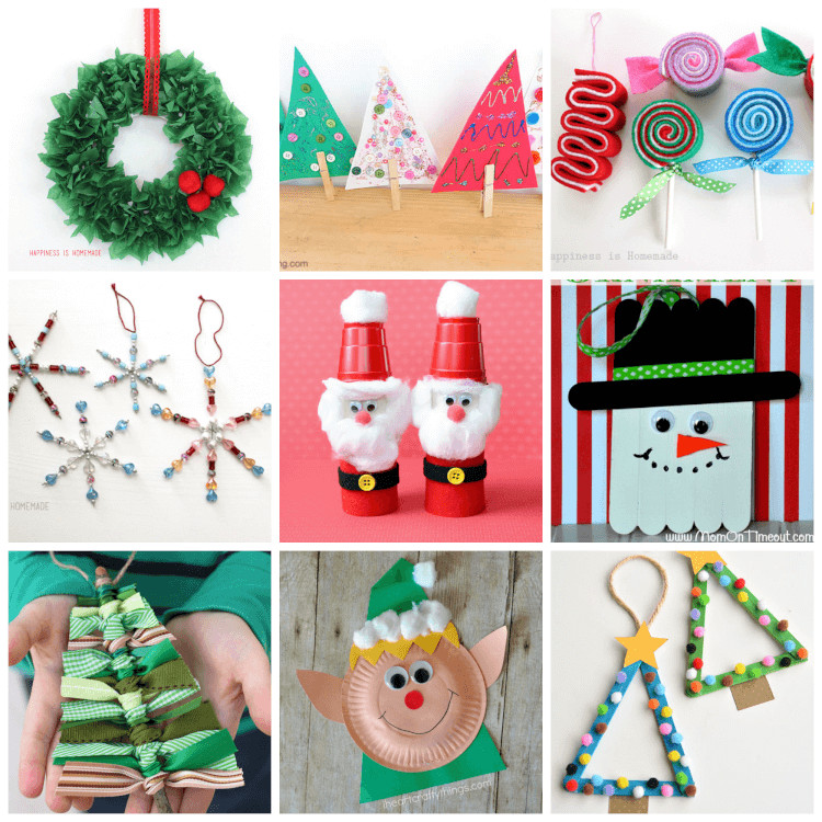Holiday Projects For Kids
 Easy Christmas Kids Crafts that Anyone Can Make