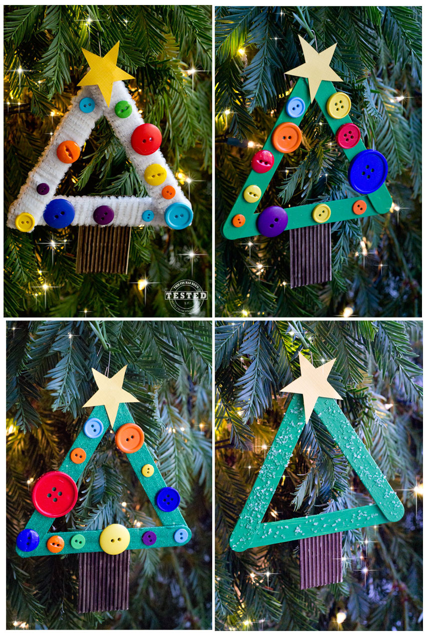 Holiday Projects For Kids
 DIY Kids Christmas Tree Ornament TGIF This Grandma is Fun