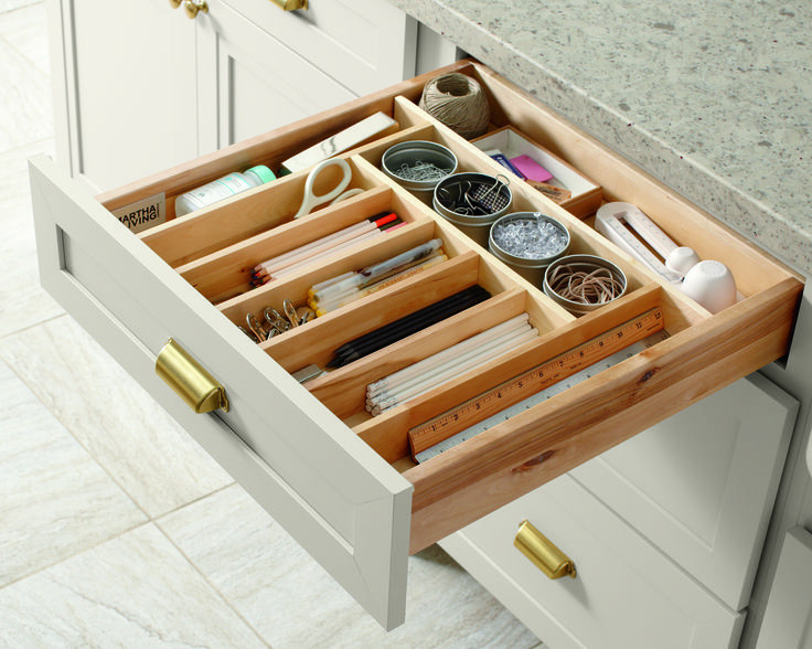 Home Depot Kitchen Organizer
 Keep your kitchen organized with built in drawer