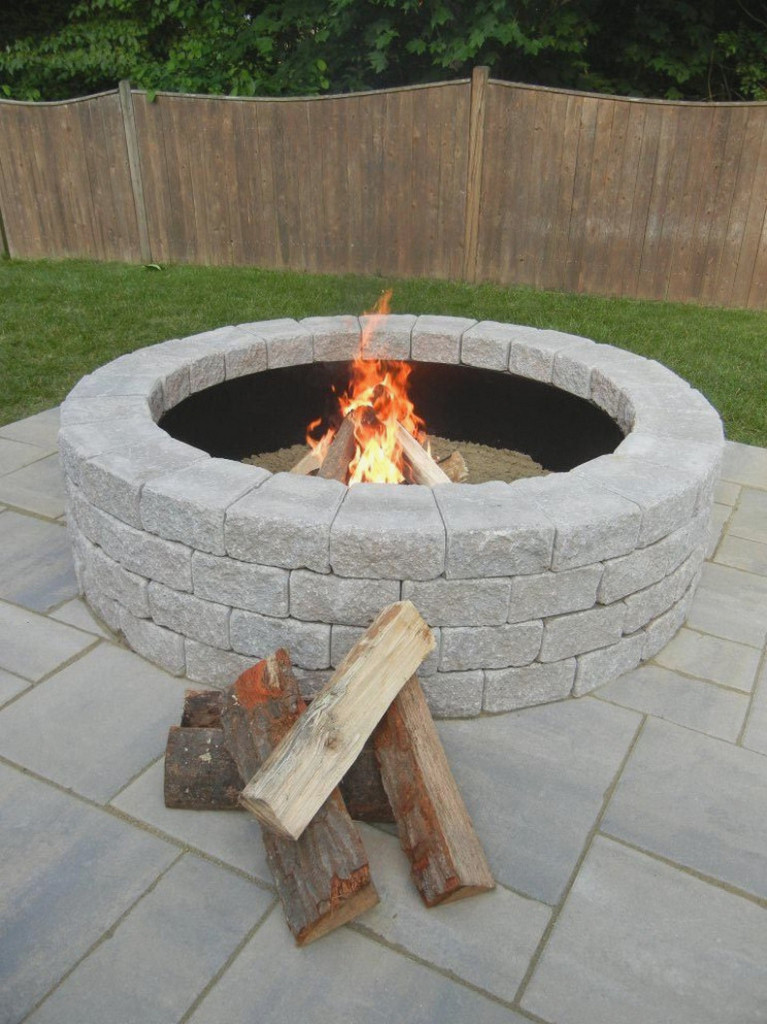 Home Depot Stone Fire Pit
 The Story Countryside 48 in Gray Fire Pit Kit Has Just