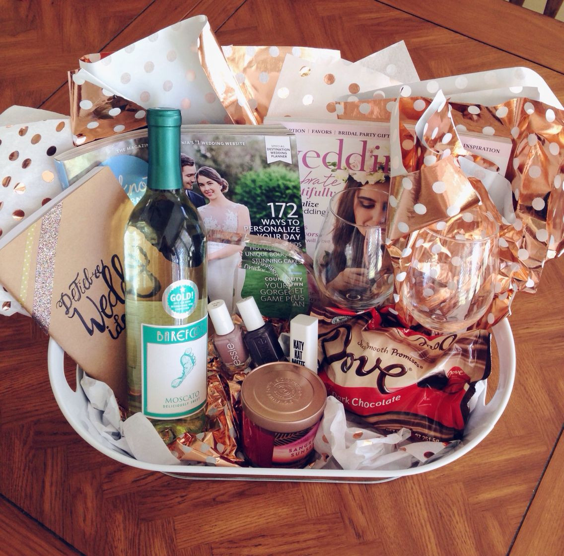 Homemade Gift Ideas For Girlfriend
 Engagement Gift Basket Survival Kit Everything your