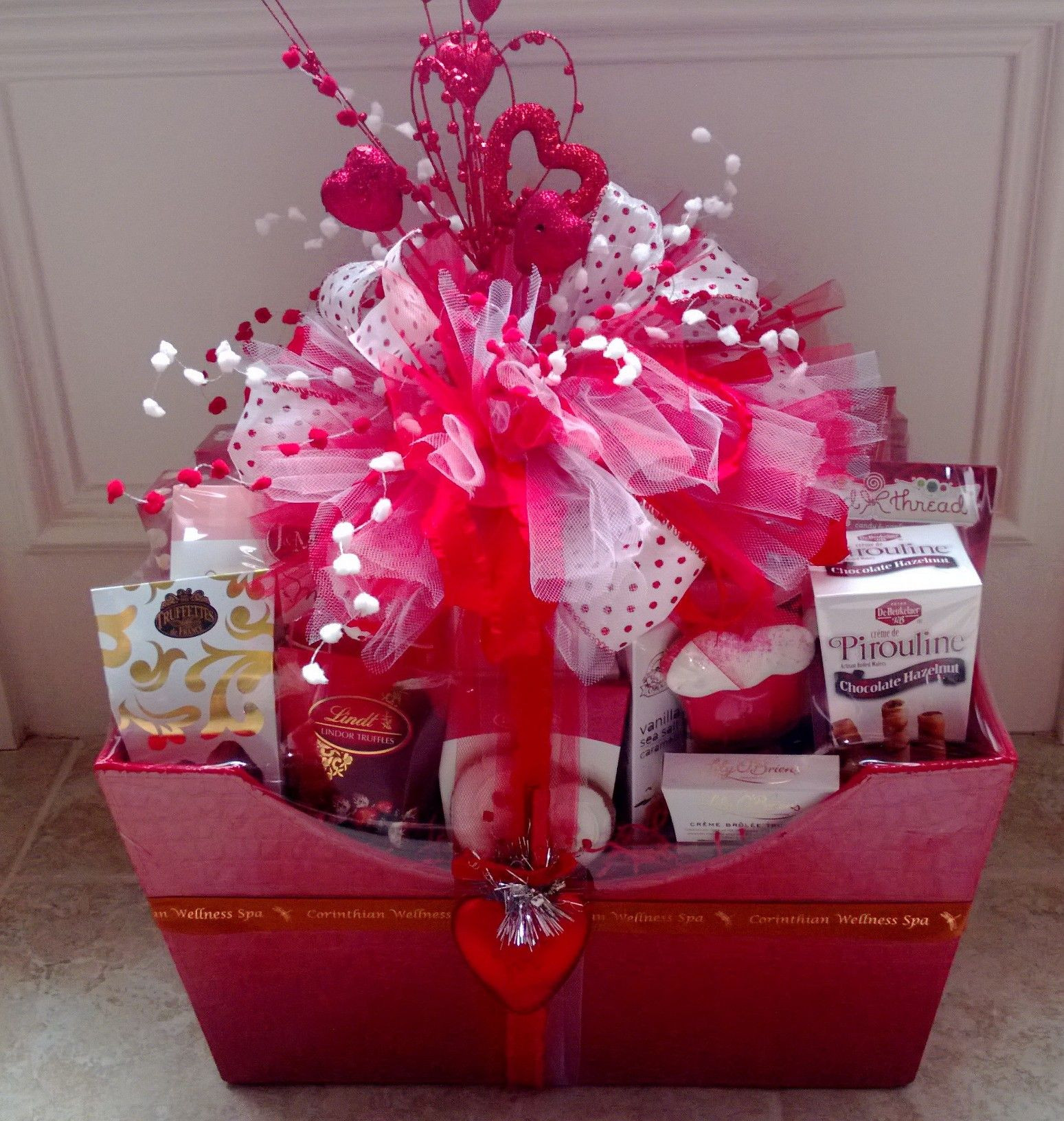 Homemade Valentine Gift Basket Ideas
 Valentine s Basket Gift Wrapping Ideas