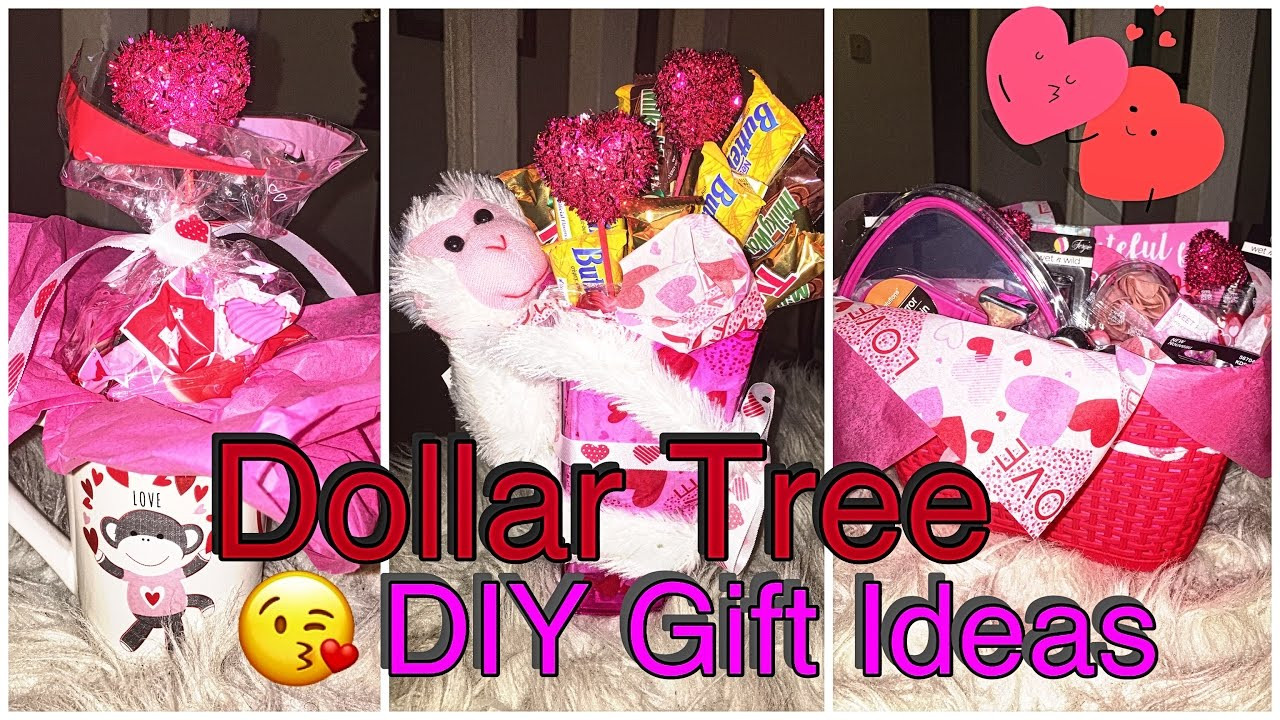 Homemade Valentine Gift Basket Ideas
 DOLLAR TREE DIY Last minute Valentines Day Gift Ideas ️