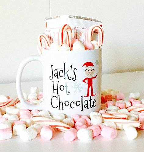 Hot Christmas Gifts For Kids
 Amazon Personalized Hot Chocolate Mug with Cute Elf