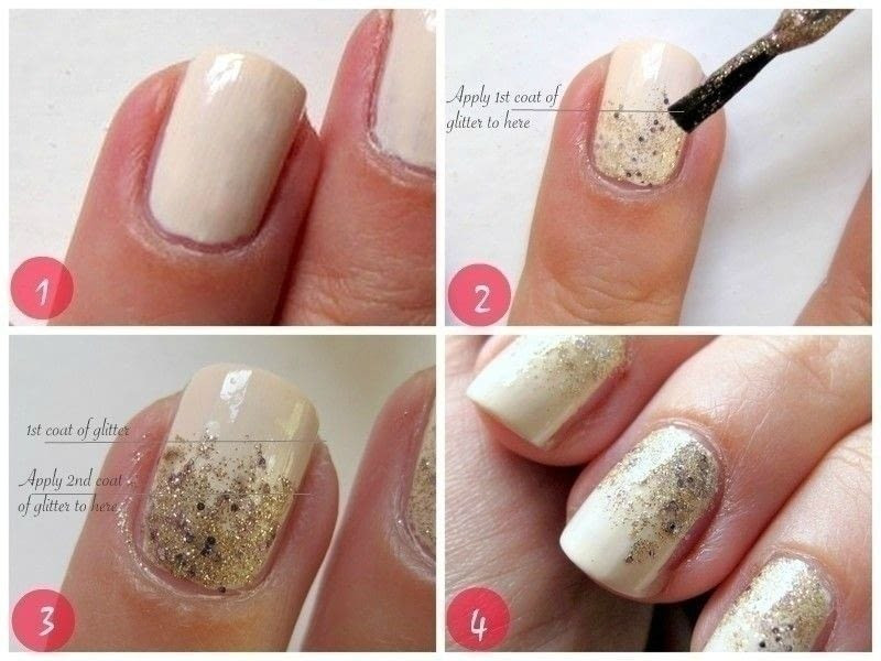 How To Do Glitter Nails
 Gra nt Glitter Nail Art Tutorial · How To Paint A