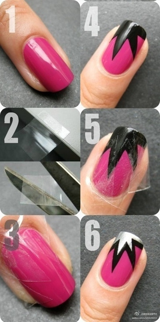 How To Do Nail Art Designs For Beginners At Home
 30 Designs For Abstract Nail Art